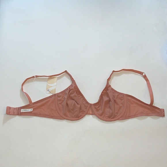 Lively Underwire Lace Bra Shell Pink Size 36DD NWT - Picture 11 of 17